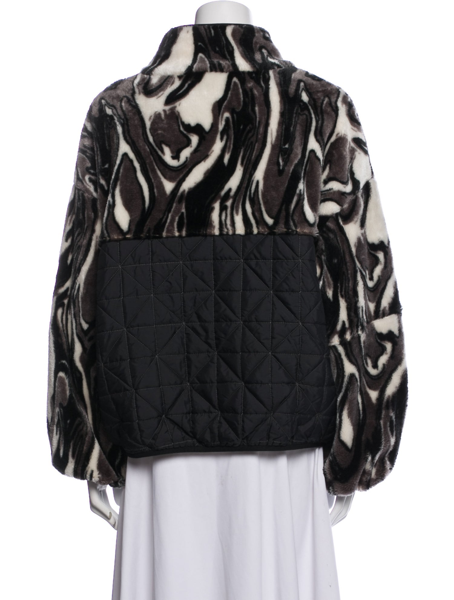 UGG Printed Faux Fur Jacket